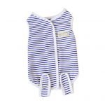 Lemmiklooma steriliseerimis&uuml;likond V&auml;rviline triibuline kassi steriliseerimis&uuml;likond Kinnituslint Sulgur Koerte Taastus&uuml;likond Lemmikloomavarustus S sinine