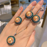 Uued Emerald Australian Fritillary Pearl K&otilde;rvar&otilde;ngad Naiste Retro Temperament K&otilde;rvar&otilde;ngad Fritillary K&otilde;rvar&otilde;ngad