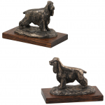 English Cocker Spaniel - dog statue, figurine for office, trophy for dog show by Art-Dog brand