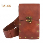 Unisex retro v&ouml;&ouml;kott Steampunk renessanss rihmakott m&uuml;ndikott Keskaegne festivali kost&uuml;&uuml;m Halloweeni aksessuaarid matkama seelikurihm vabaaja Fanny pruun