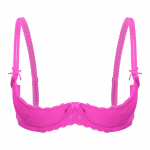 Naiste rinnahoidjad 1/2 tassiga Push Up Underwire pitsist rinnahoidja aluspesu &ouml;&ouml;riided paarism&auml;ngudeks S