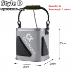 V&auml;liskeskkonna Kalastus&auml;mber EVA Paks Eluskala &Auml;mber Kokkupandav Kalas&ouml;&ouml;da &Auml;mber K&ouml;ie/K&auml;epidemega Kalastustarvikud Style D