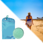 Compact Sand Bag for Removal at The Beach valge