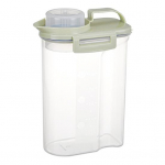 1,5/2,5 kg mitmeteraline suletud purk, l&auml;bipaistev, kasulike teraviljade teradega tee riis &otilde;hukindel s&auml;ilituskonteiner koju S sinine