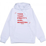 This That Pretty Girl Mantra Pusad JENNIE Singer Graafika Mood Dressid T&auml;navar&otilde;ivad Hip Hop Talve/s&uuml;gis kapuutsiga pulloverid S