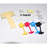 CISS-i tarvikud isetegemise t&ouml;&ouml;riistakomplekt Ciss Tank INK WAY DIY CISS-osad Canoni Epsoni HP Brotheri 4-v&auml;rviliste Ciss-tindikassettide jaoks