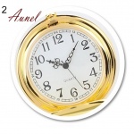 &Auml;&auml;rmiselt hea Steampunk Smooth Surface ripatskett klassikaline taskukell kuldne