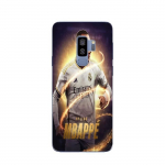 Coque Maniacase pour Samsung Galaxy S9 Plus Kylian Mbappe Real Madrid Wallpaper