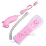 Remote Controller + Nunchuck Nunchuk T&eacute;l&eacute;commande Set pour Jeux Nintendo Wii