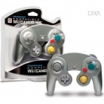CIRKA : manette de jeu Argent/Silver pour console Nintendo Gamecube/Wii