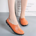 Naiste nahast lamedad kingad Mugavad vabaaja lamedad kingad Balletikingad Loafers 35 sinine