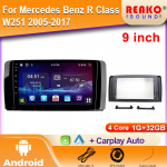 4G Android Auto raadio Mercedes Benz R-klassi R Klass W251 R280 R300 R320 2005 - 2017 jaoks Multimeediapleier GPS-navigatsioon 2din 4 core 1GB+32GB carplay