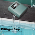 USA Pistik K&ouml;&ouml;k USB Hapnikupump, 100&ndash;24V CAT-200 Kaasaskantav USB Hapnikupump V&auml;ljas Akvaarium Kalapaak &Otilde;hupump us