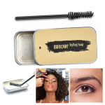 01 Eyebrow Soap Kit brow pomade eyebrow gel clear Brows Styling Soap Long Lasting Waterproof Smudg, 1 piece black