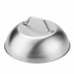 Professionaalne roostevabast terasest BBQ sulatuskuppel, pihvikate, sulatuskuppel t&auml;iuslike juustuburgerite ja pihvide jaoks