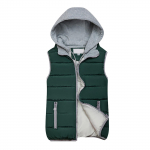 Mood Naiste soe mantel Vest jakk Vest kapuutsiga vest M veini