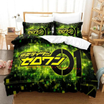 Anime Kamen Rider Zero-One Voodipesu Komplekt Tekikott Voodikomplekt Tekikott Padjap&uuml;&uuml;r Tekk Kuninga Suurus Kuninganna Suurus Poiste T&auml;iskasvanute Voodipesu 70x133cm 2pcs black