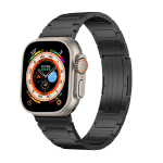 Titaanlegeerimisest rihm Sobib Apple k&auml;ev&otilde;ru rihmale Iwatch K&otilde;rgekvaliteediline metallist rihm Ultra2 Titaanlegeerimisest terasest rihm 10s-46mm must