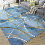 Elutuba Magamistoa Geomeetria Vaip Libisemisvastane P&otilde;randamatt Pehme P&otilde;hjamaade Luksus Vaip Kodukaunistus 120*160cm