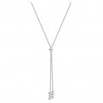 Helmes Bolo Tie Ripats Kaelakee H&otilde;bedane Rangluukett Choker Lihtne Lahe Kaelakee Naistele
