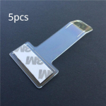 5 tk/10 tk auto kujundamise parkimispileti klamber Automaatkinnitus Kaardi Arvehoidja Kinnitus Kinnitus Organisaatori esiklaasi kleebised 5Pcs