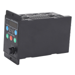Muutuva sagedusega ajam 3-faasiline mootori kiiruse regulaator Inverter Konverter 750W 4A 1PH 176‑264V Sisend 3