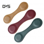 3 tk/komplekt Kunstnahast j&auml;rjehoidja kaust Tugev magnetiline raamatuklambrid Kinnitatavad lehemarkerid l&auml;bim&otilde;eldud kingitus A