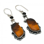 Mookaite, Spinel Handmade 925 Sterling Silver Gift Earring 2.56 y0f91