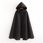 Moodsad naiste keepid Retro kapuutsiga jakid Gooti keep Poncho Vabaaja kampsunid L&otilde;dvad mantlid Naiste soojad Cosplay t&auml;navariided Keskaegsed S must