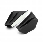 2 tk universaalsed mootorrattatiivad, aerod&uuml;naamilised spoileri d&uuml;naamilised tiivad koos liimiga must