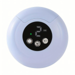 Kaks-&uuml;hes USB-taaslaetav elektriline k&uuml;&uuml;nel&otilde;ikur ja poleerimismasin LED-valgustusega salongikvaliteediga manik&uuml;&uuml;riks kodus