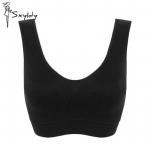 Naiste suures suuruses spordirinnahoidja &otilde;mblusteta juhtmevaba mugav jooga treening aluspesu Naiste vest M-5XL 3XL