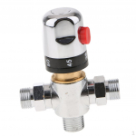 3-suunaline p&auml;ikesekollektori termostaatiline segamisventiil veesoojendi juhtsegisti #2 DN15