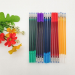 Ristpistes vees lahustuv pliiatsikomplekt, 5 v&auml;rvi, 0,7 mm ots punktide ja ruudustiku joonistamiseks. 0.7mm water erasable pen core lilla