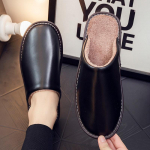 Libisemiskindlad Veekindlad Talvised Nahksussid Paaridele - Soojad Pl&uuml;&uuml;sist Sisejalatsid 27 (usually 40-41)