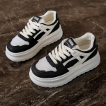 Naiste vabaaja tursked platvormiga tossud, libisemiskindlad n&ouml;&ouml;riga jalutusjalatsid Hingavad mugavad tennised naistele Kerged treeningtossud 35