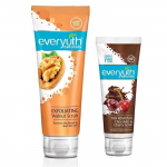 Everyuth Kooriv Kreevlip&auml;hkli Koorija, 100g ja &Scaron;okolaadi ja Kirsi P&auml;evituse Eemaldaja Koorija 50g, Kombineeritud Pakk (1 iga)