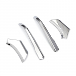 Toyota RAV4 XA50 2019-2021 2022 2023 2024 RAV 4 h&uuml;briid-ABS-auto tahavaatepeegli dekoratiivriba kaanedetailide raami kleebiste jaoks h&otilde;be