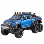 1/24 FORD Pikapid Poistele F150 Raptor Valatud Metallist Mudelauto Heli ja Valgusega Lastele Vanuses 3 Aastat ja Vanemad Sinine sinine