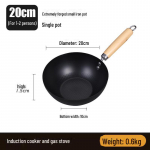 20 cm katmata minipann induktsioonpliitidele &ndash; kompaktne, kerge, ideaalne &uuml;hele inimesele kasutamiseks 20cm mini pot