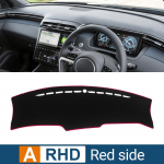 Hyundai Tucson NX4 2021 2022 2023 auto armatuurlaua kattemattide jaoks V&auml;ltige valguspatjasid UV-vastane &uuml;mbris p&auml;ikesevari trimmivaibad tarvikud