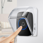 Uksekella vihmakatte kaitse kapuutsi juurdep&auml;&auml;su juhtimise klahvistiku kilp v&auml;ljas