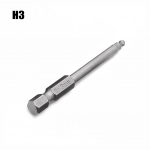 1 tk 65 mm kuuskantkruvikeeraja, kuulpea kuusnurkne ots H3