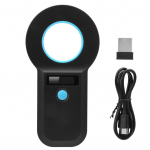 Loomade kiibilugeja Mikrokiip Bluetooth Skanner RFID jaoks Kaasaskantav K&auml;eshoitav 134.2Khz/125Khz