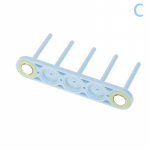 &Otilde;mblusmasina poolihoidja Tugev magnetiline adsorptsioon Pooli korraldaja Hoiustamine Lukuspistega t&ouml;&ouml;stusliku &otilde;mblusmasina t&ouml;&ouml;riistade jaoks 2.7*13.0*6.3cm
