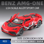 Uus 1/24 Mercedes-Benz Sulamist Automudel Auto Laste M&auml;nguauto Avatavad Uksed Kingitus Kaunistused Metall Heli ja Valgus Simulatsioon Trendikas Kollektsioneeritav Poiste Kingitus h&otilde;be