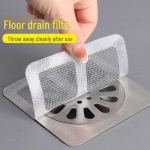 &Uuml;hekordselt kasutatavad ummistusvastased p&otilde;randa &auml;ravoolukleebised - Juuste ja s&auml;&auml;skede filter k&ouml;&ouml;ki, vannituppa, tualetti 10cm x 10cm