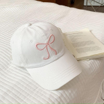 Magus Bowknot tikandiga pesapallim&uuml;ts naistele &uuml;hev&auml;rviline korea t&uuml;druku tippm&uuml;tsiga v&auml;listingimustes pehme puuvillane Snapback p&auml;ikesesirmi m&uuml;ts Adjustable