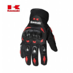Uued Kawasaki mootorrattad Mootorratta kindad Motokross Luvas Guantes Moto Varustus Kindad Meeste ja Naiste Spordikindad 3-v&auml;rvilised XXL punane