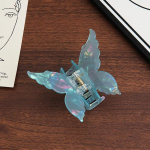 Gradient liblikas juuksek&uuml;&uuml;nis Korea lihtsad mood juuksek&uuml;&uuml;nised peakatted juuksen&otilde;elad naistele v&auml;rvilised juuksekaunistused stiiliaksessuaarid